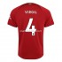 Camisola Liverpool Virgil 4 Equipamento Primeiro 2022-2023 Manga Corta